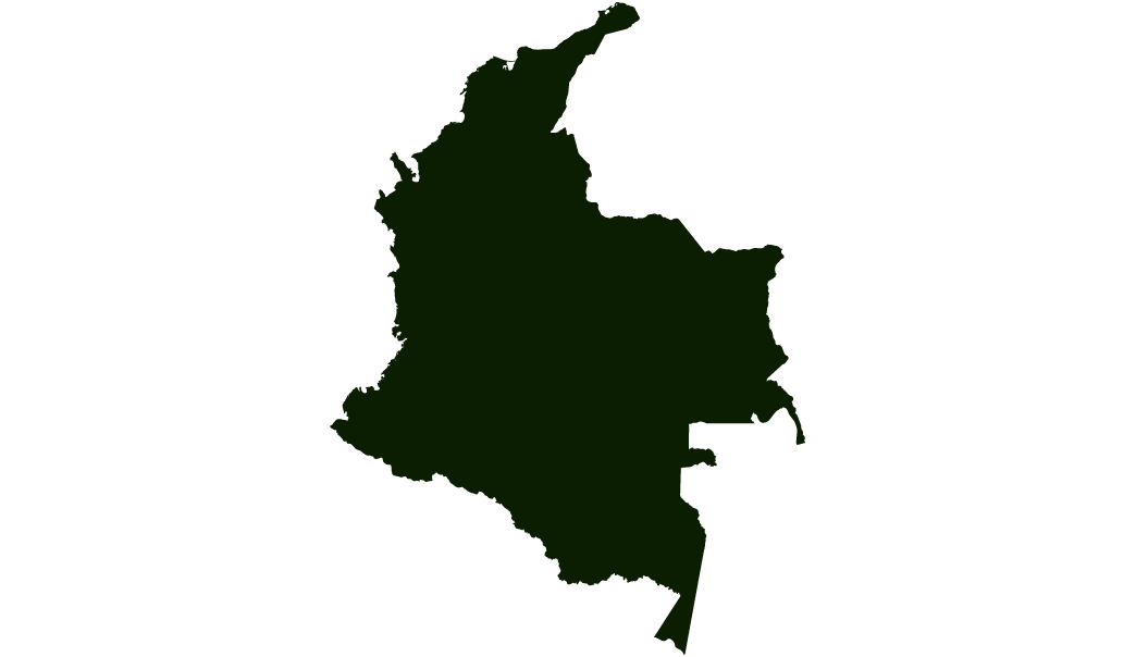 Mapa de Cobertura de Proyectos en Colombia JIMACO